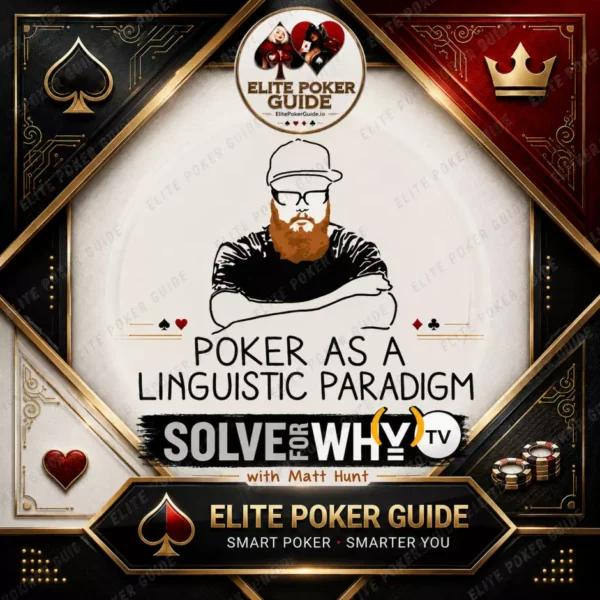 SOLVE FOR WHY poker as linguistic paradigm Solve For Why: Poker as a Linguistic Paradigm - Matt Hunt poker course