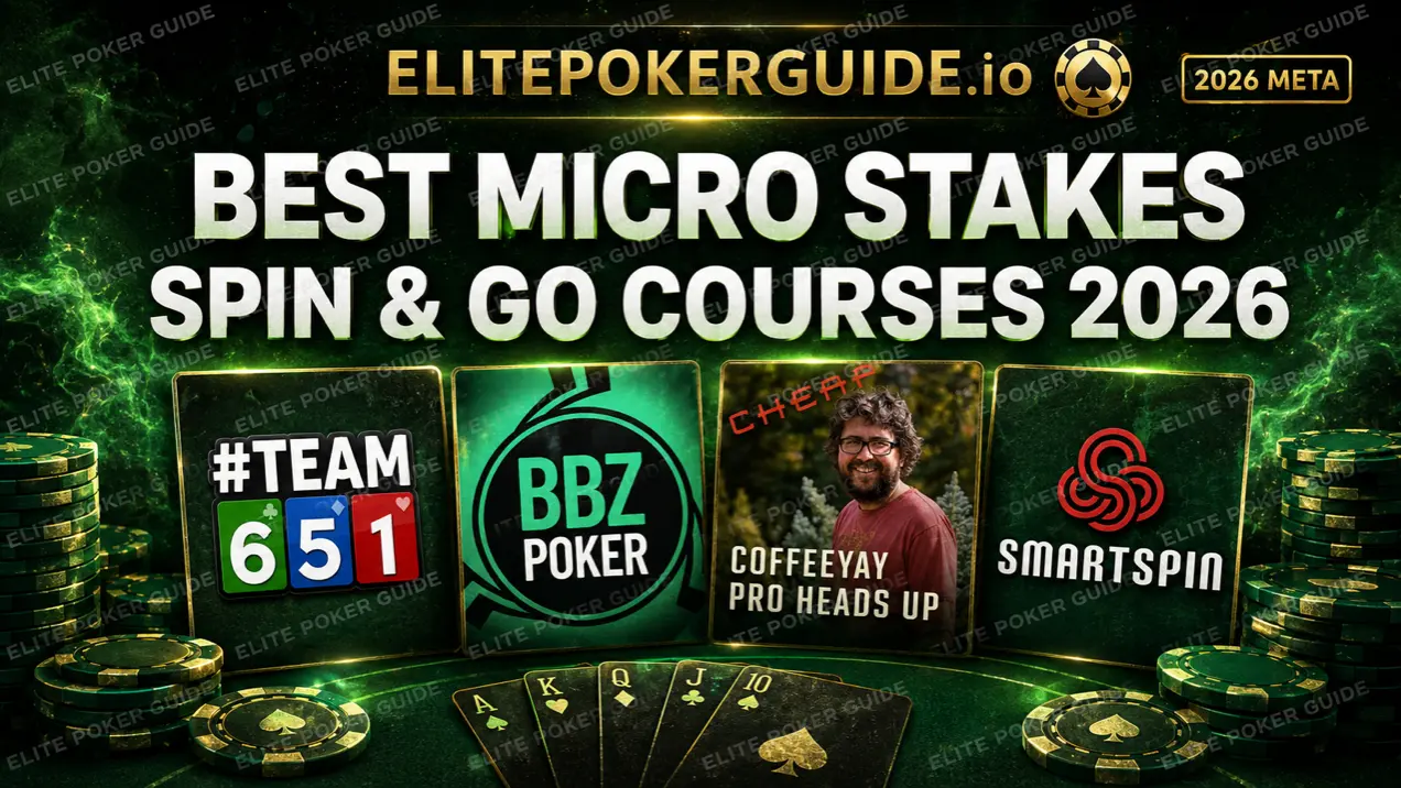Best Micro Stakes Spin & Go Courses 2026 — $1 to $7 Spin and Go training
