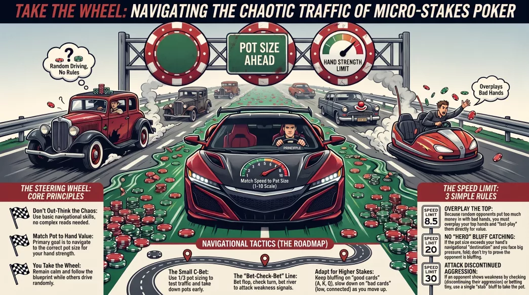 Crushing Low Stakes by Uri Peleg - Navigating Micro-Stakes Poker Traffic