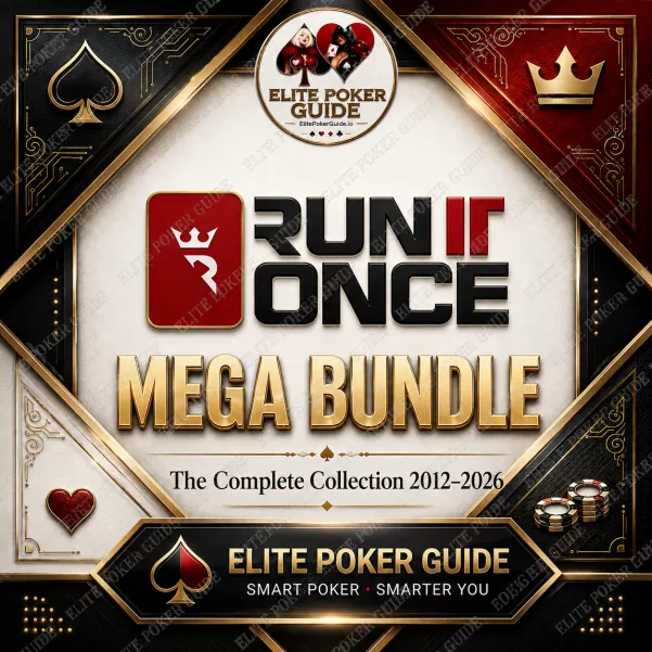 Run It Once Bundle — complete 2.9 TB RIO collection 2012–2026 with FOREVER LICENSE at Elite Poker Guide
