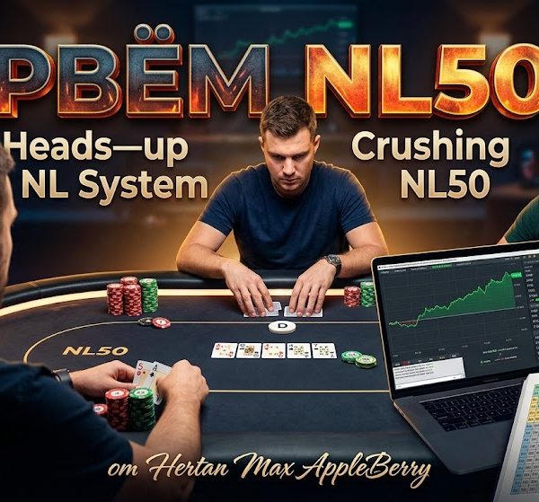 Рвём NL50 Heads-up NL System Hertan Max AppleBerry покер курс