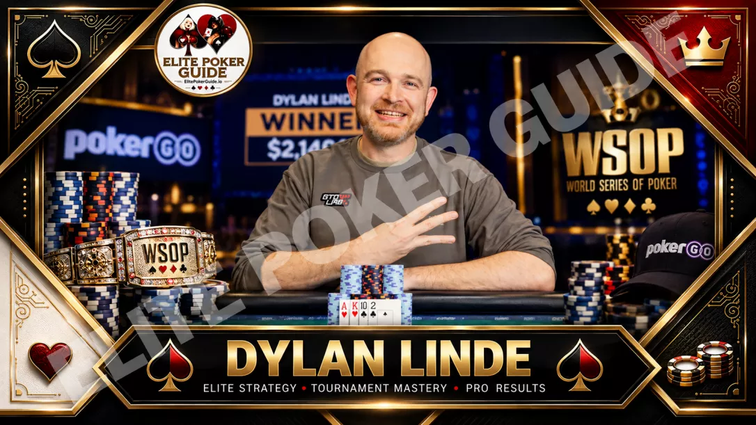 Dylan Linde poker coach mixed games training at ElitePokerGuide.io