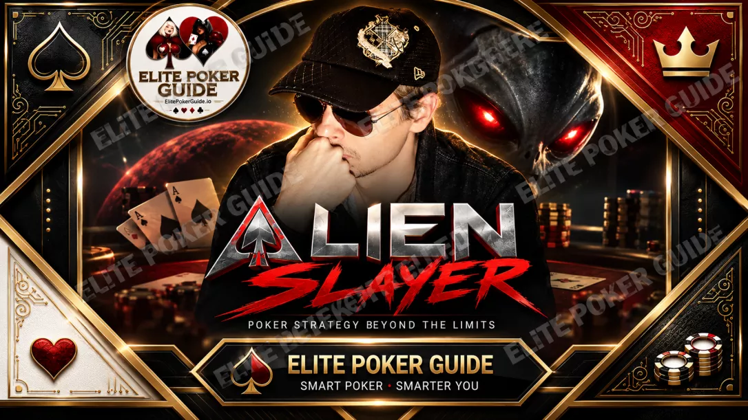 Alien Slayer poker coach 5-Card PLO training at ElitePokerGuide.io