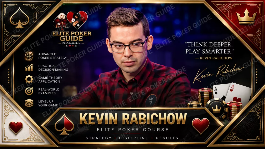 Kevin Rabichow poker coach heads-up training courses at ElitePokerGuide.io