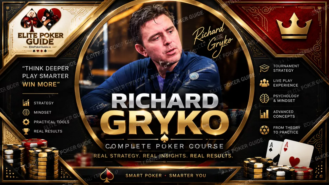 Richard Gryko poker coach PLO tournament training at ElitePokerGuide.io