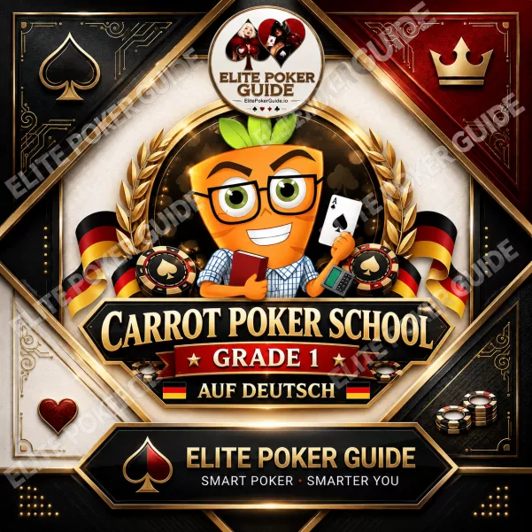 Carrot Poker School Grade 1 auf Deutsch – Pokerkurs von Pete Clarke 2026