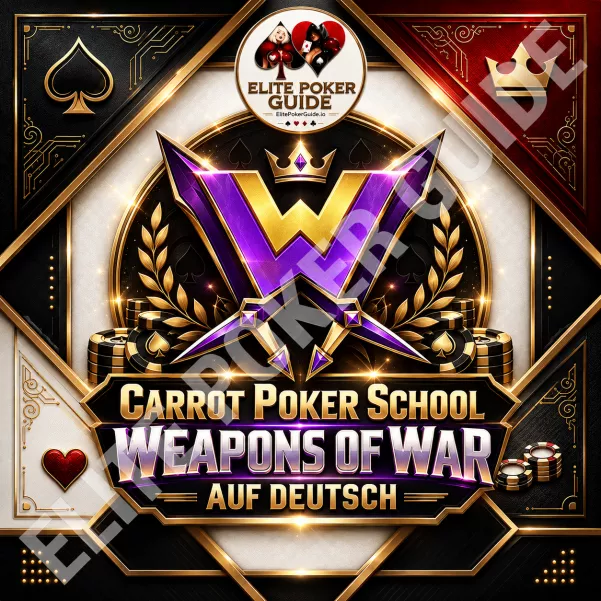 Weapons of War auf Deutsch – Pokerkurs von Pete Clarke 2026