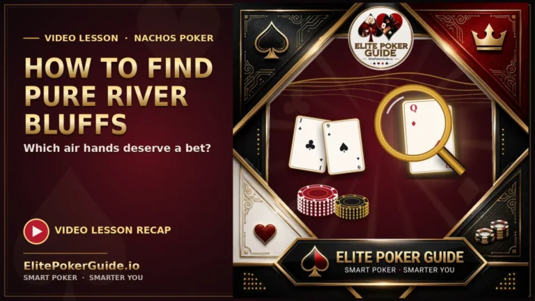 How to find pure river bluffs: Nachos Poker video recap on picking air hands by suit (2026)
