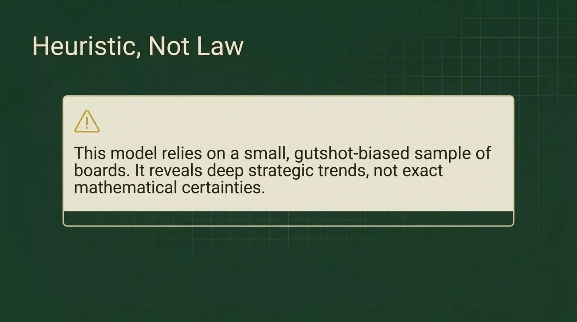 Slide 12 of 14 in the Nachos Poker barreling the river study-guide briefing (2026)