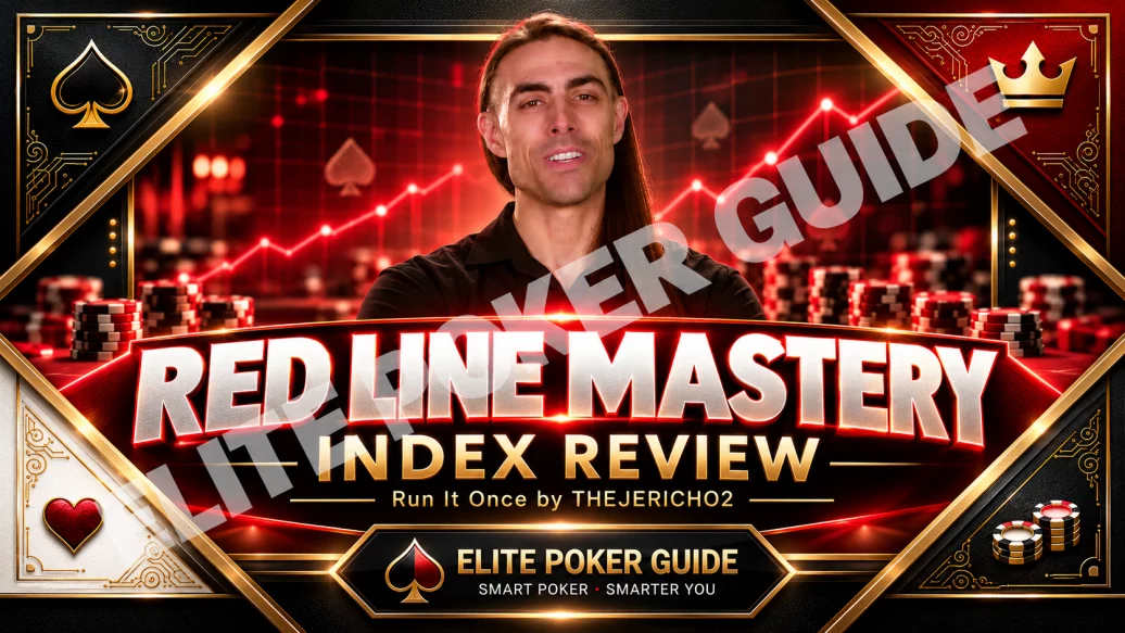 Red Line Mastery index review – Run It Once course overview with 131 videos and 14 chapters